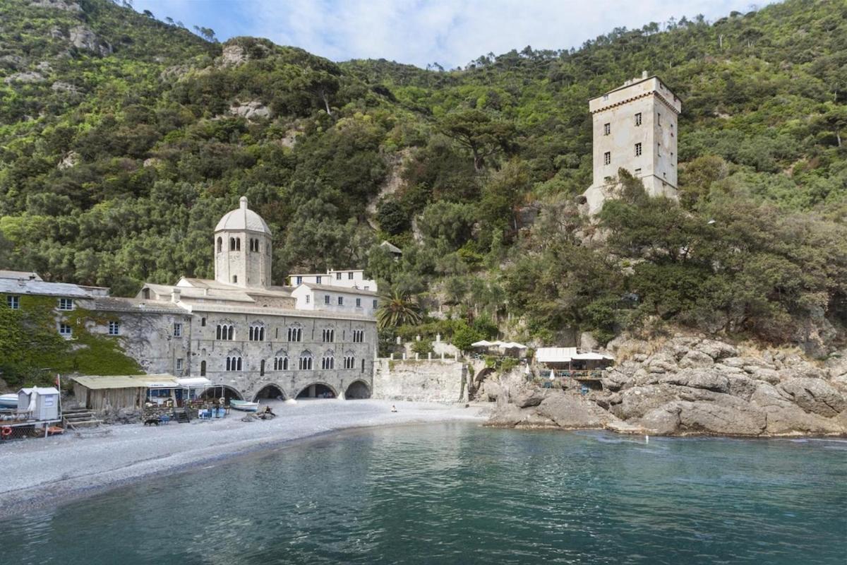 Sea View Apartment With Private Garden Camogli Exteriér fotografie