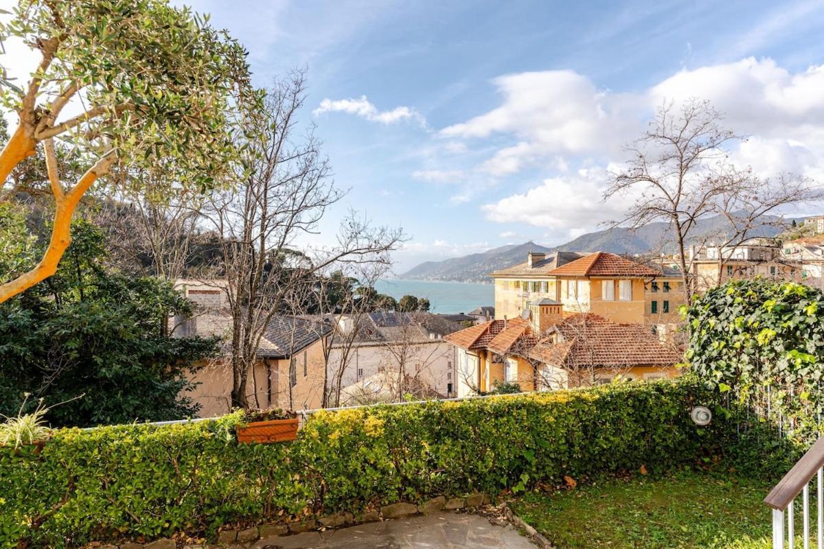 Sea View Apartment With Private Garden Camogli Exteriér fotografie