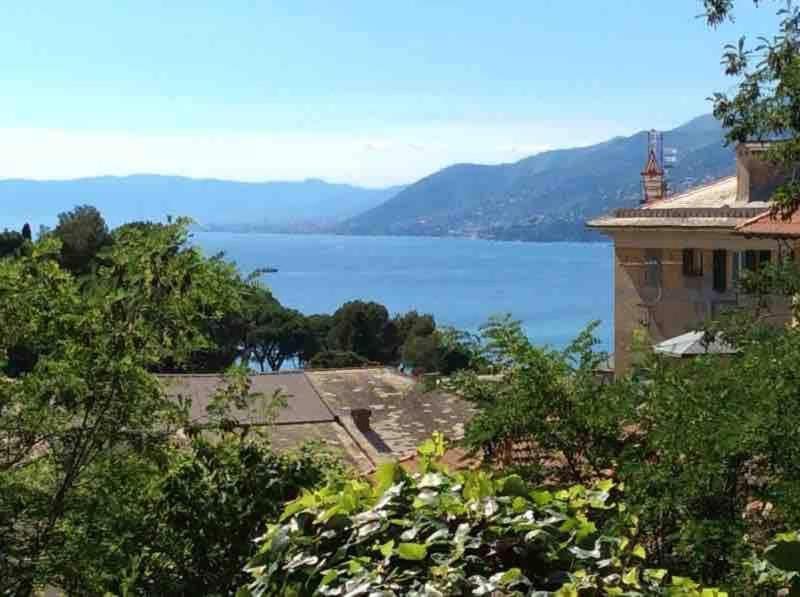 Sea View Apartment With Private Garden Camogli Exteriér fotografie